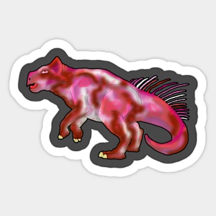 Pride Dinosaurs #2: Lesboceratops - No Text Sticker